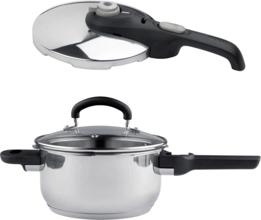 Tefal Secure 5 P25340 Snelkookpan - 3L - 2 Deksels -Beste Keuken Serie Winkel