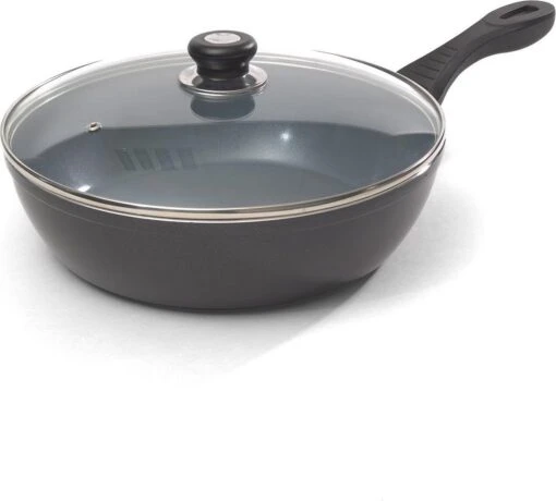 Haute Cuisine Ecosafe - Keramische Stoofpan Met Deksel - 28 Cm - PFAS-vrij - Inductie -Beste Keuken Serie Winkel