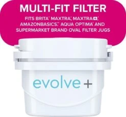 Aqua Optima Evolve+ Single Life - Wit - 6x 100 Liter -Beste Keuken Serie Winkel 1200x1108 3