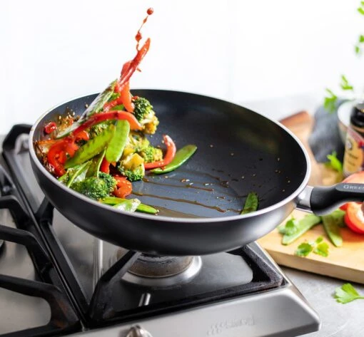 GreenPan Memphis Keramische Wokpan - Ø 28 Cm - PFAS-vrij -Beste Keuken Serie Winkel