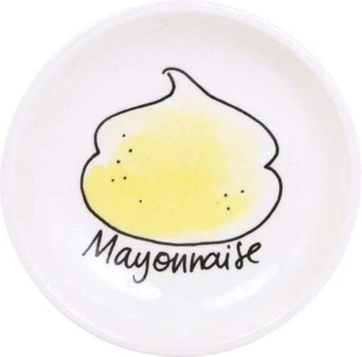 Blond Amsterdam Snack Schaaltje Mayonaise - Ø 8 Cm -Beste Keuken Serie Winkel