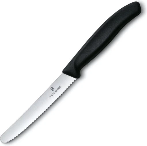 Victorinox Tafelmes 6 Stuks Zwart Krom Heft -Beste Keuken Serie Winkel 1200x1191 4