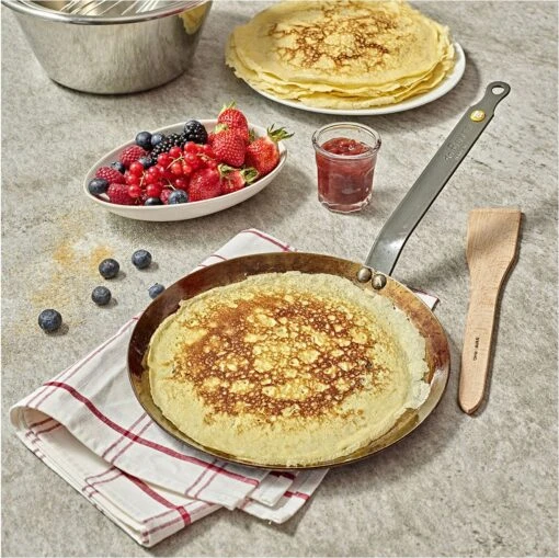 DeBuyer Mineral B Element Crêpe- En Pannenkoekenpan - Ø 30 Cm -Beste Keuken Serie Winkel 1200x1198 18