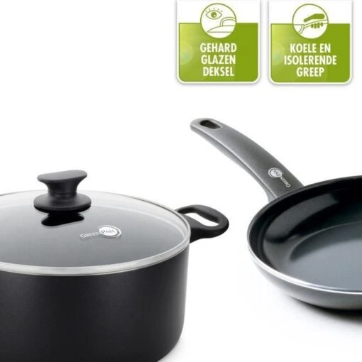 GreenPan Cambridge Koekenpan 26cm - Zwart - Inductie - PFAS-vrij -Beste Keuken Serie Winkel 1200x1200 205