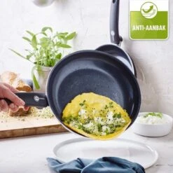 GreenPan Cambridge Koekenpan 26cm - Zwart - Inductie - PFAS-vrij -Beste Keuken Serie Winkel 1200x1200 211