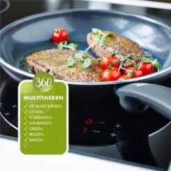 GreenPan Cambridge Koekenpan 26cm - Zwart - Inductie - PFAS-vrij -Beste Keuken Serie Winkel 1200x1200 212