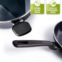 GreenPan Memphis Hapjespan 28cm - Zwart - Inductie - PFAS-vrij -Beste Keuken Serie Winkel 1200x1200 325