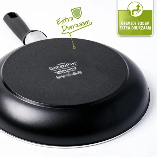 GreenPan Memphis Koekenpan 28cm - Zwart - Inductie - PFAS-vrij -Beste Keuken Serie Winkel 1200x1200 354