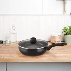 Brabantia Antikleef Hapjespan Met Deksel 28cm - Sauté Pan -Beste Keuken Serie Winkel 1200x1200 404