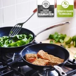 GreenPan Barcelona Infinity Pro Hapjespan Met Deksel 30cm - Zwart - Inductie - PFAS-vrij -Beste Keuken Serie Winkel 1200x1200 473