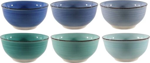 Studio Tavola Kleine Kommen Ocean Blue ø 12 Cm - 6 Stuks -Beste Keuken Serie Winkel