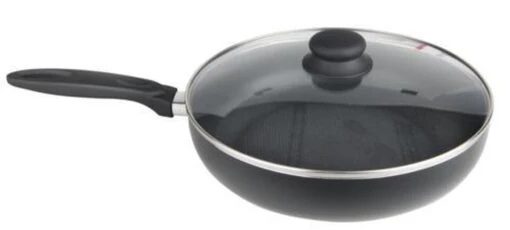 BRABANTIA Hapjespan Sauteerpan Met Glazen Deksel 28 Cm -Beste Keuken Serie Winkel