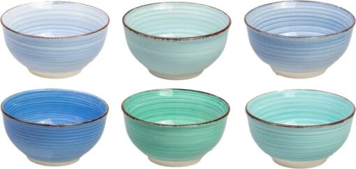 Studio Tavola Kleine Kommen Ocean Blue ø 12 Cm - 6 Stuks -Beste Keuken Serie Winkel