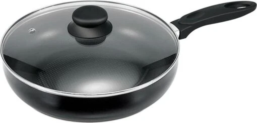 BRABANTIA Hapjespan Sauteerpan Met Glazen Deksel 28 Cm -Beste Keuken Serie Winkel 1200x576 1