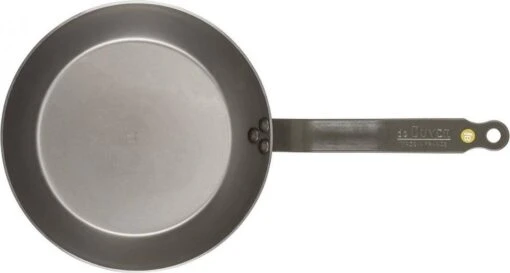 DeBuyer Mineral B Element Koekenpan - Zilver - Rond - Ø 24 Cm -Beste Keuken Serie Winkel