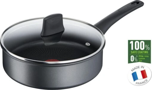 Tefal Easy Chef Hapjespan - Ø 24 Cm + Deksel -Beste Keuken Serie Winkel