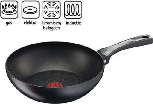 Tefal Expertise Wokpan - Voor Alle Warmtebronnen, Ook Inductie - Ø 28 Cm -Beste Keuken Serie Winkel