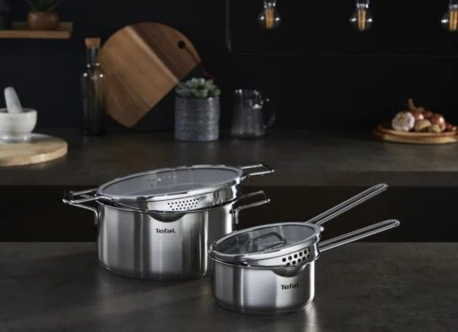 Tefal Nordica Pannenset 4 Delig - Steelpan Ø16 Cm & Kookpan Ø 18 + Ø 20 + Ø 24 Cm -Beste Keuken Serie Winkel