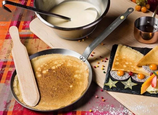 DeBuyer Mineral B Element Crêpe- En Pannenkoekenpan - Ø 30 Cm -Beste Keuken Serie Winkel