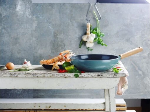 GreenPan Mayflower Wok - Ø 28 Cm - Keramisch - Inductie -Beste Keuken Serie Winkel