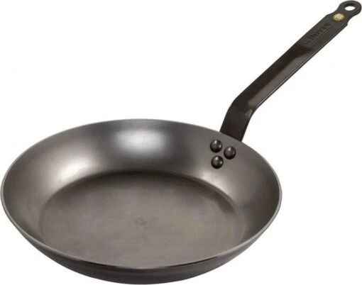 DeBuyer Mineral B Element Koekenpan - Zilver - Rond - Ø 28 Cm -Beste Keuken Serie Winkel